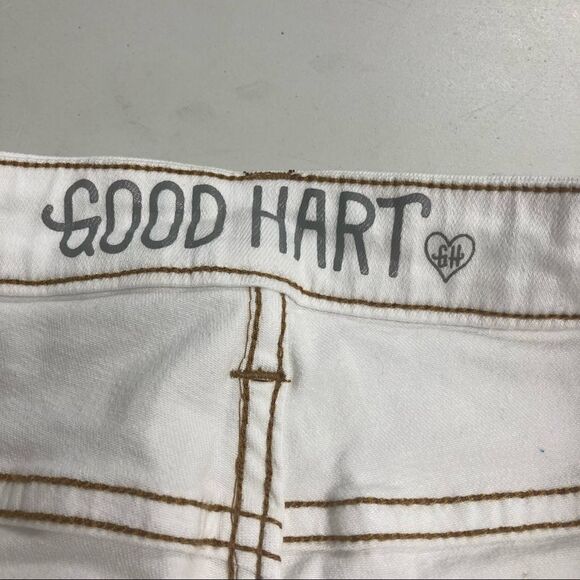 MATILDA JANE GOOD HART Windsor Straight Crop Size 10 White Jeans Inseam:26” - Picture 12 of 12